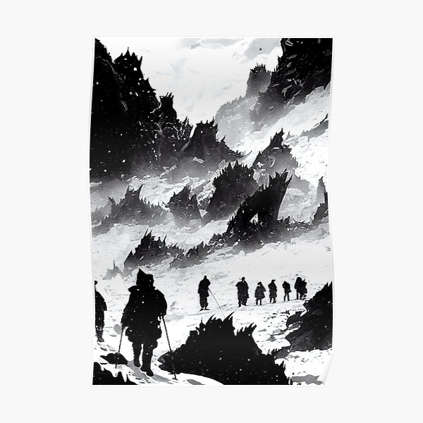 "Mountains of Madness Expedition Variant 004" Poster for Sale by primogenitor Redbubble