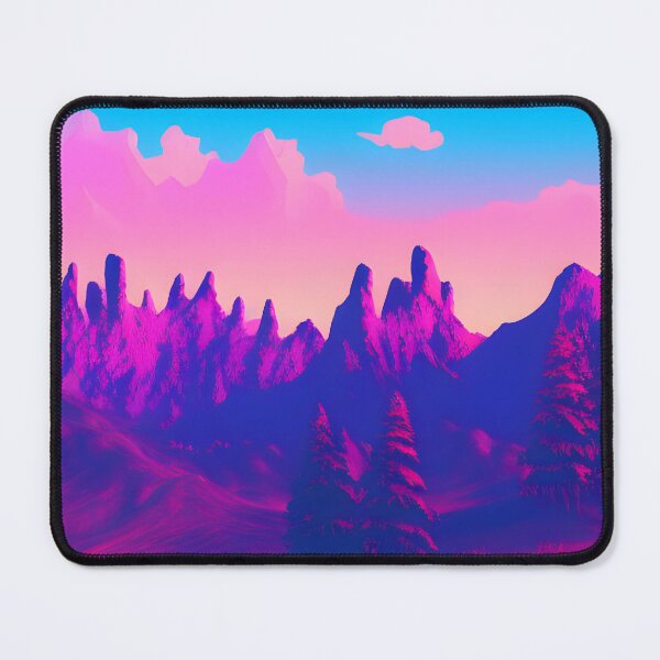 Item preview, Synthwave mountains designed and sold by f-design.