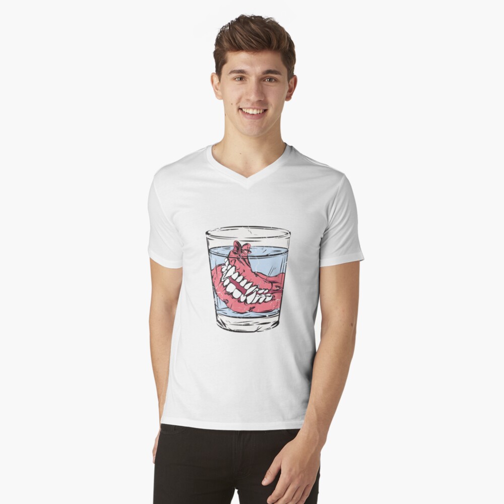 Item preview, V-Neck T-Shirt designed and sold by Chuvardina.