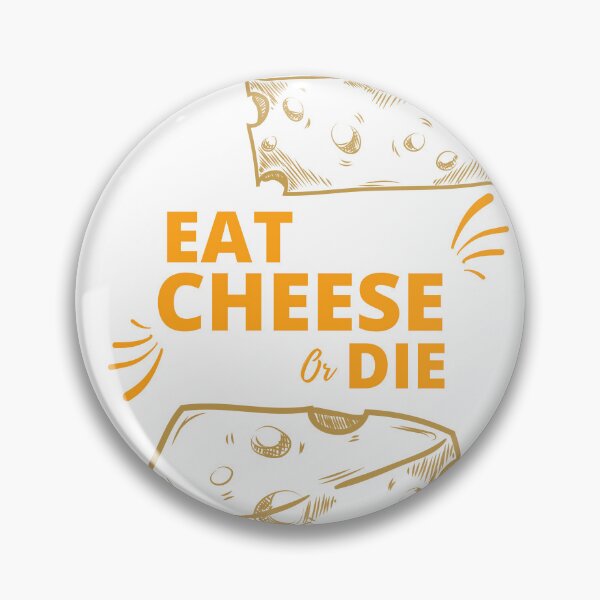 Item preview, Eat Cheese Or Die Classic T-Shirt designed and sold by redpalaceark.