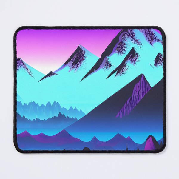 Item preview, Synthwave mountains designed and sold by f-design.