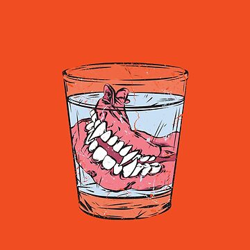 Artwork thumbnail, Old Vampire's Denture by Chuvardina