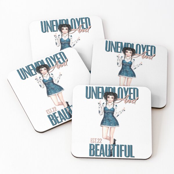 Item preview, UNEMPOLYED AND BEAUTIFUL designed and sold by GAADesignz.