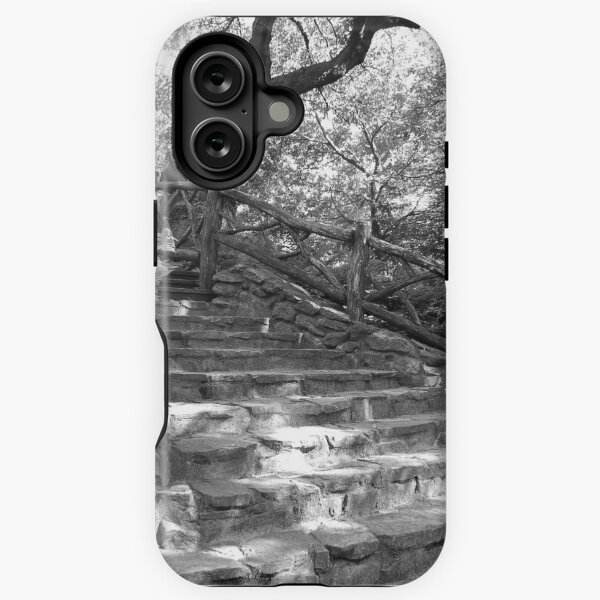 Stone Steps - Shakespeare Garden - Central Park, NYC iPhone Tough Case