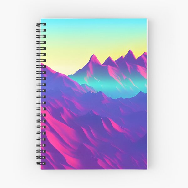 Item preview, Synthwave mountains designed and sold by f-design.