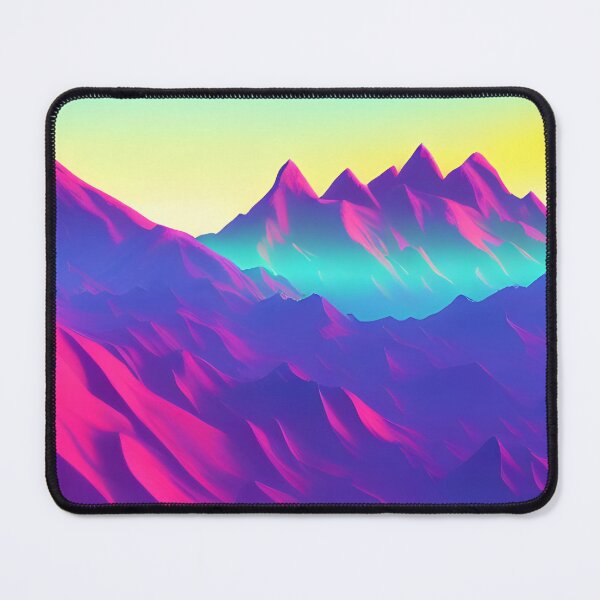 Item preview, Synthwave mountains designed and sold by f-design.