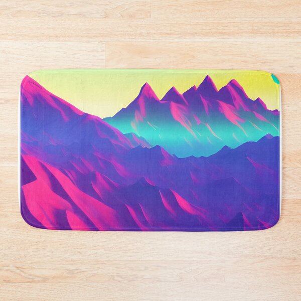 Item preview, Synthwave mountains designed and sold by f-design.