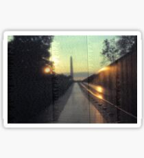 Vietnam Veterans Memorial 5 Sticker
