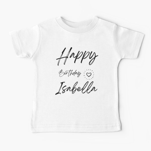 Item preview, Happy Birthday Isabella designed and sold by MokonoKokoro.