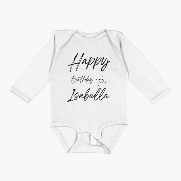 Item preview, Happy Birthday Isabella designed and sold by MokonoKokoro.