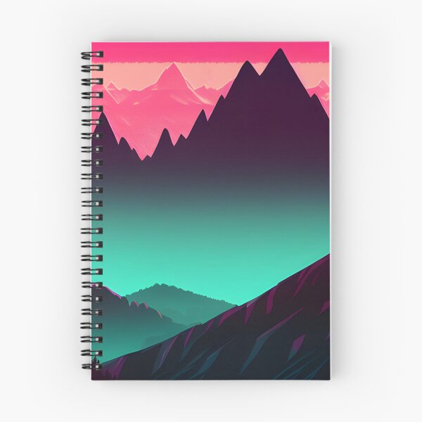 Item preview, Synthwave mountains designed and sold by f-design.