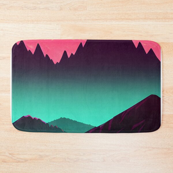Item preview, Synthwave mountains designed and sold by f-design.