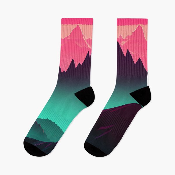 Item preview, Synthwave mountains designed and sold by f-design.
