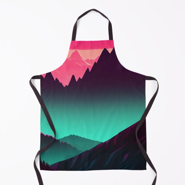 Item preview, Synthwave mountains designed and sold by f-design.