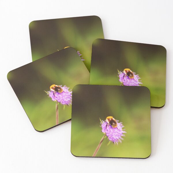Item preview, bee on a meadow thistle designed and sold by Francespoppy.