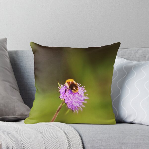 Item preview, bee on a meadow thistle designed and sold by Francespoppy.