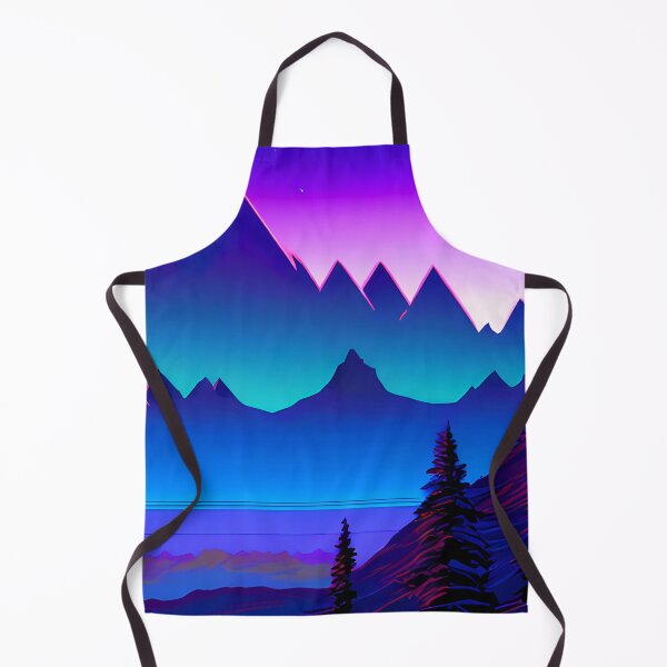Item preview, Synthwave mountains designed and sold by f-design.