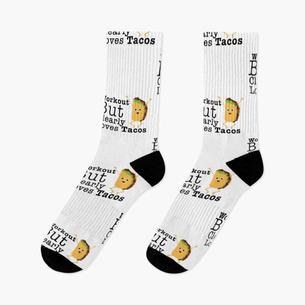 Item preview, Workout But Clearly Loves Tacos designed and sold by nextneveldesign.