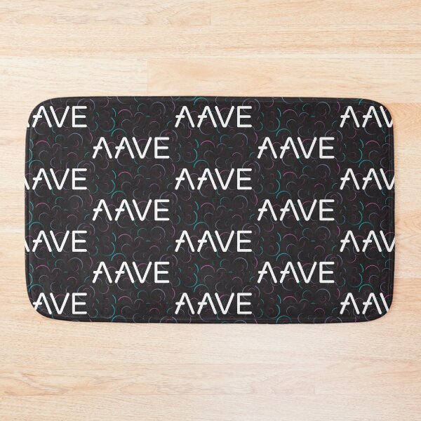 Item preview, Aave AAVE Crypto Altcoin - Artistic Abstract Design with Colourful Swirls Variant #1 designed and sold by CryptoMoods.