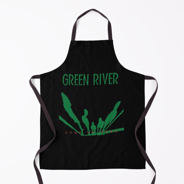 Item preview, Green American River Seattle Grunge Rock Band Washington 1984 Racerback Tank Top designed and sold by vanejamofedau.