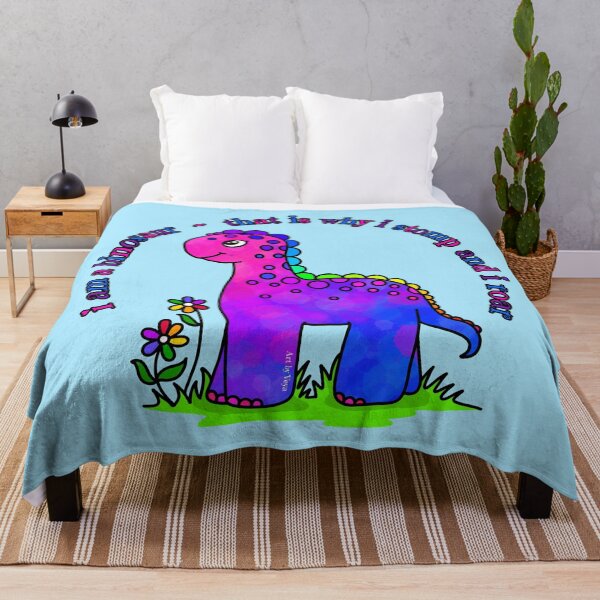 Item preview, The binosaur stomps and roars designed and sold by Art by Veya.