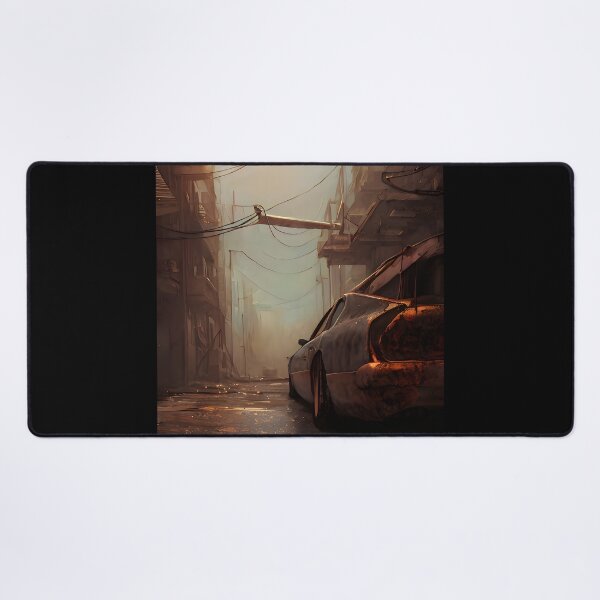 Item preview, Rusty Car in an Alleyway 3 designed and sold by LionOnMars.