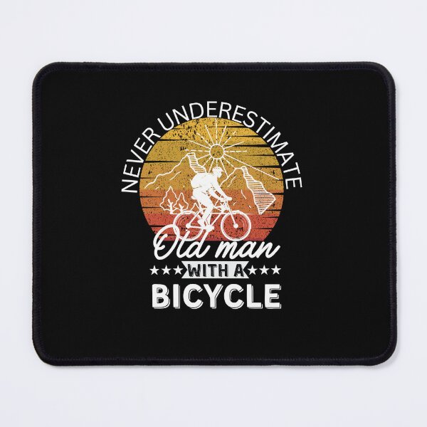 Item preview, Never underestimate an old man with a bike designed and sold by Season's  Store.
