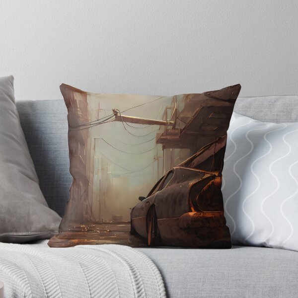 Item preview, Rusty Car in an Alleyway 3 designed and sold by LionOnMars.