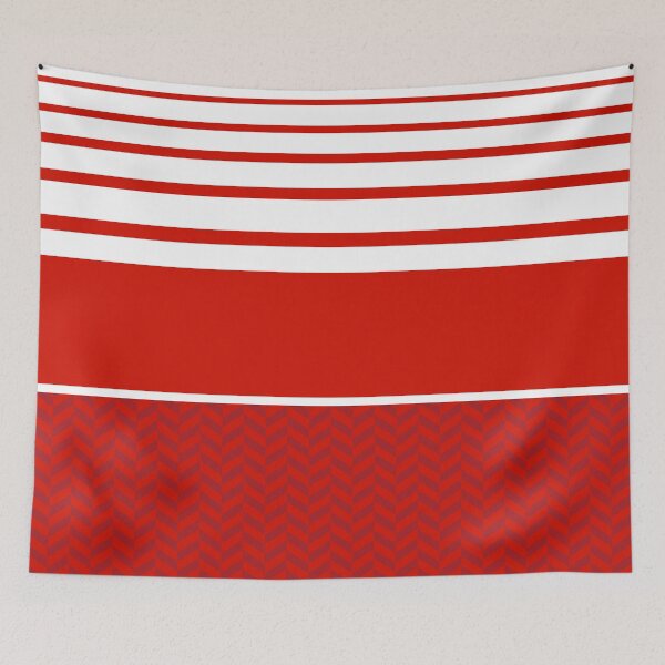 Item preview, Middlesbrough Retro Red White Hooped Home 1988 - 90 designed and sold by Sporting Colour.