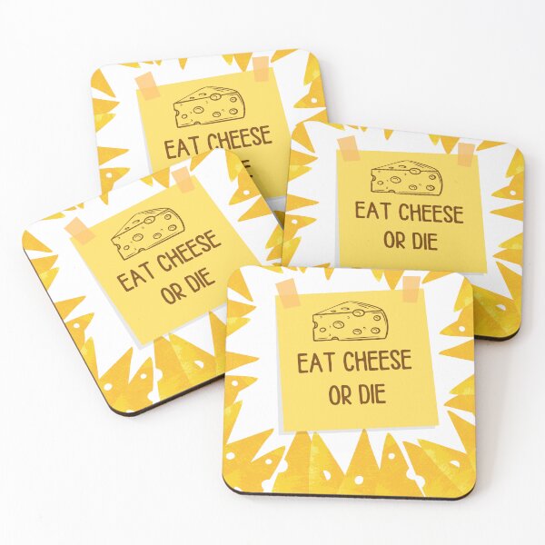 Item preview, Eat Cheese Or Die Classic T-Shirt designed and sold by redpalaceark.
