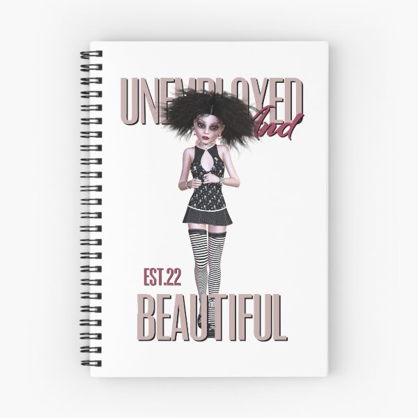 Item preview, UNEMPOLYED AND BEAUTIFUL designed and sold by GAADesignz.