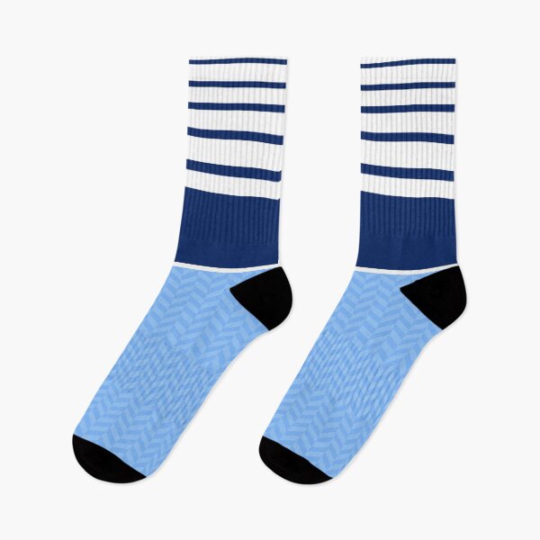 Item preview, Middlesbrough Retro Sky Blue Navy White Hooped Away 1988 - 90 designed and sold by Sporting Colour.