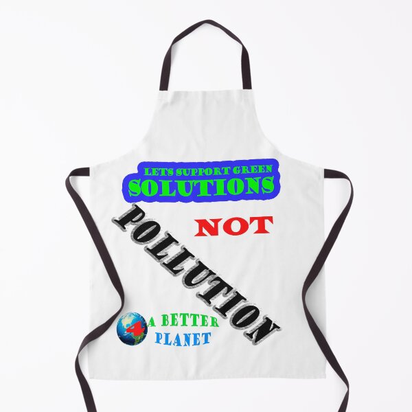 Item preview, Lets Support Green Solutions Not Pollution 4 A Better Planet designed and sold by 4ABetterPlanet.