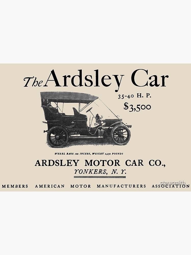 "The Ardsley Car" Poster for Sale by stewsmith Redbubble