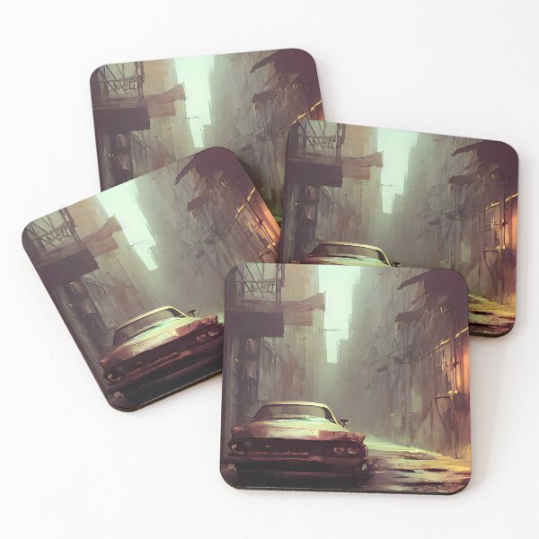 Item preview, Rusty Car in an Alleyway 3 designed and sold by LionOnMars.