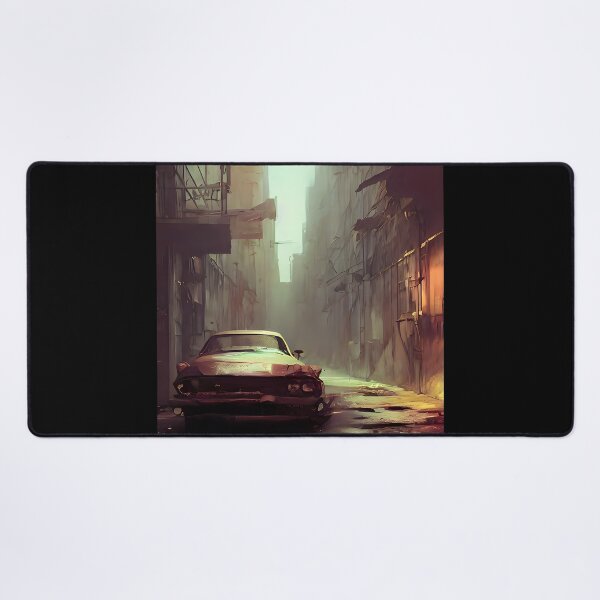 Item preview, Rusty Car in an Alleyway 3 designed and sold by LionOnMars.