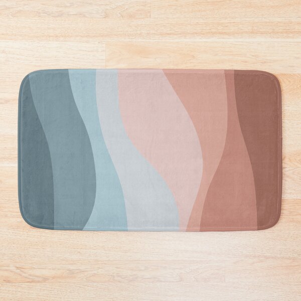 Item preview, Retro style design with blue and pink waves designed and sold by BattaAnastasia.