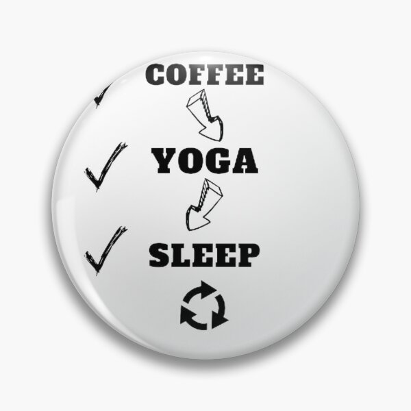 Item preview, Coffe yoga sleep, repeat designe designed and sold by SenhajiWorld.