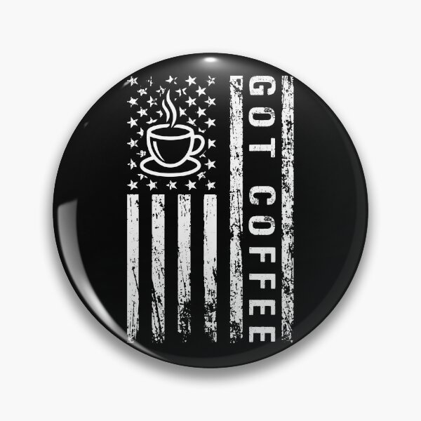 Item preview, Got Coffee American Flag designed and sold by Sunset Design.
