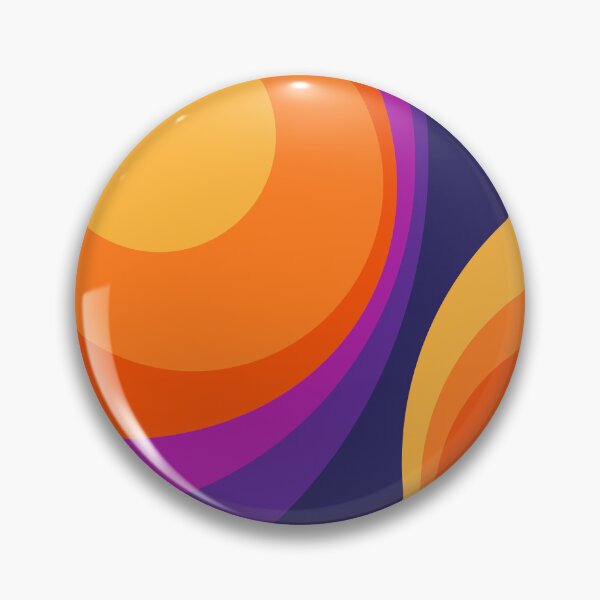 Item preview, Colorful retro circles design  designed and sold by BattaAnastasia.