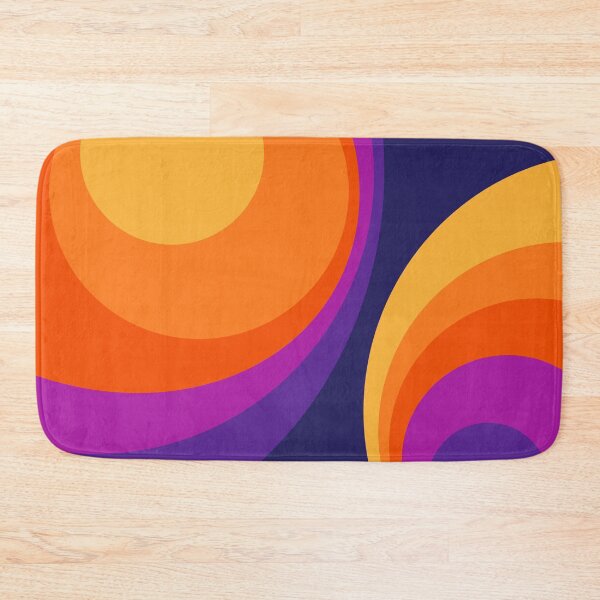 Item preview, Colorful retro circles design  designed and sold by BattaAnastasia.