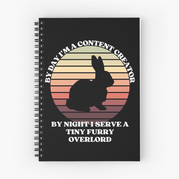 Item preview, CONTENT CREATOR Serves A Tiny Furry Overlord BUNNY designed and sold by McThingummy.