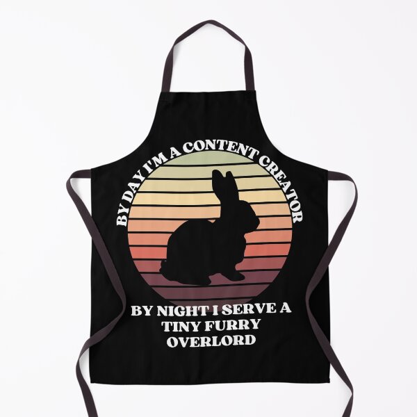 Item preview, CONTENT CREATOR Serves A Tiny Furry Overlord BUNNY designed and sold by McThingummy.