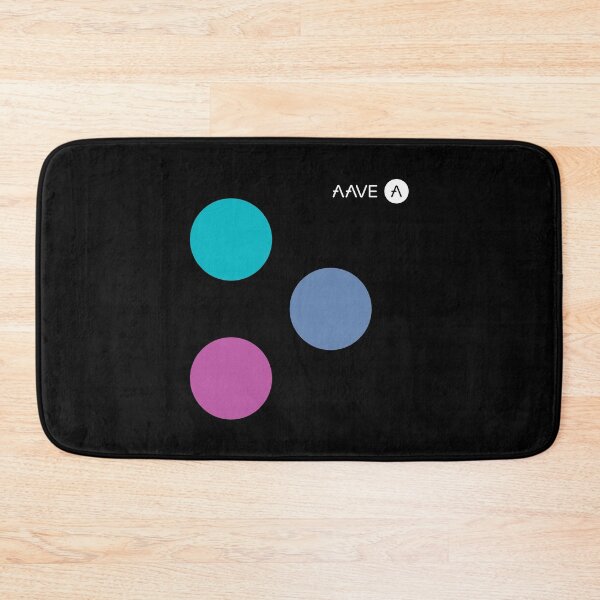 Item preview, Aave AAVE Crypto ALtcoin - Unique Playful Design designed and sold by CryptoMoods.