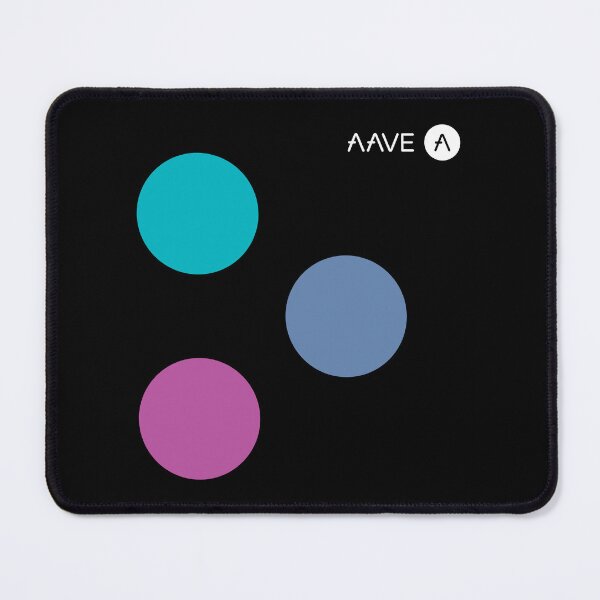 Item preview, Aave AAVE Crypto ALtcoin - Unique Playful Design designed and sold by CryptoMoods.