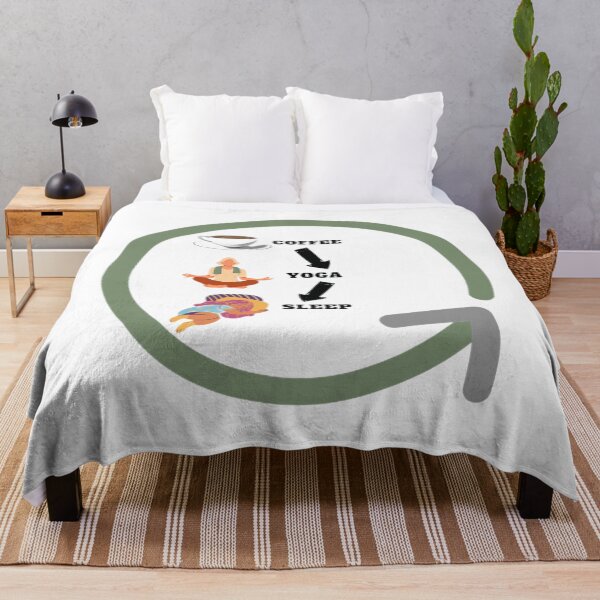Item preview, Copy of Coffe yoga sleep, repeat design designed and sold by SenhajiWorld.