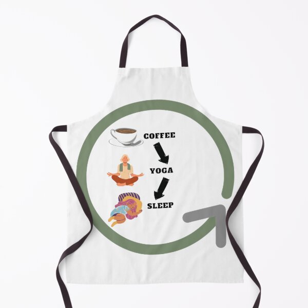 Item preview, Copy of Coffe yoga sleep, repeat design designed and sold by SenhajiWorld.