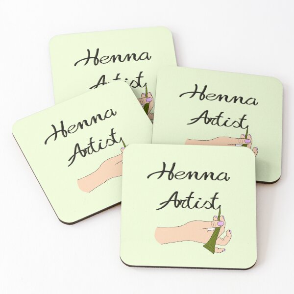 Item preview, Henna Artist with Henna Cone designed and sold by HennaArtista.