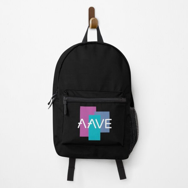 Item preview, Aave AAVE Crypto Altcoin - Abstract Colourful Forms designed and sold by CryptoMoods.