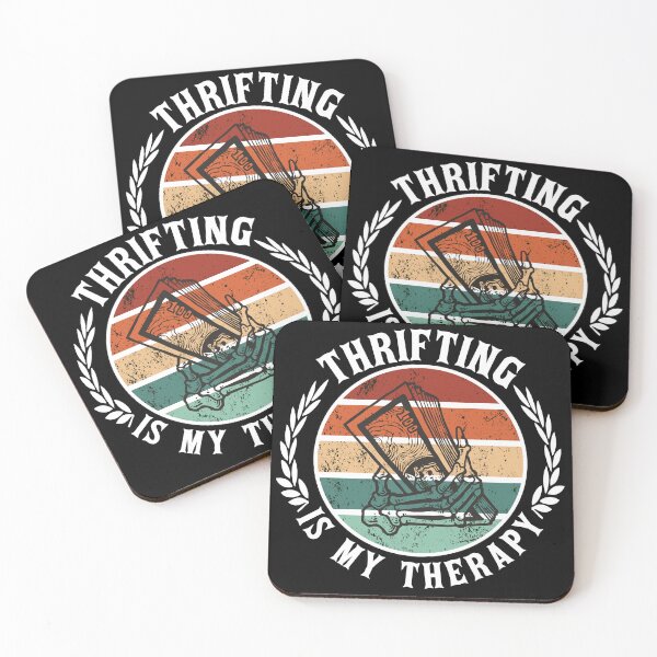Item preview, Frugality - thrifting is my Therapy designed and sold by Stil-Mix.